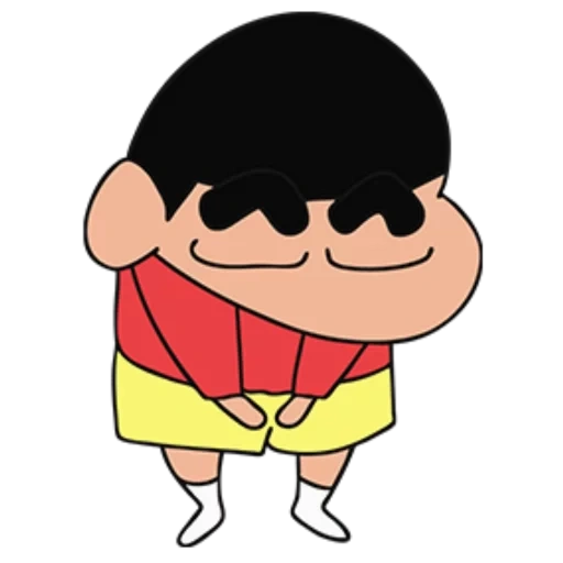 anime, personnages, résidents de shin lutza, shinchan art timide, contexte cryon shin-chan