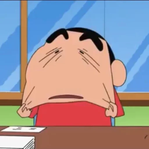 mengemas, krayon, sin-chan, manusia, shin chan