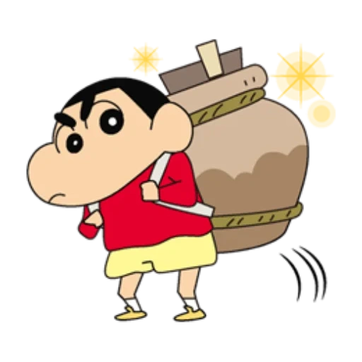 the male, sin-chan, shinchan, shin chan, cartoon stickers