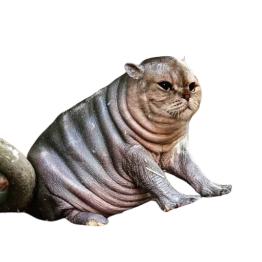 zwerg nilpferd, das tier ist ein ähnliches nilpferd, sea dwarf nilpferd