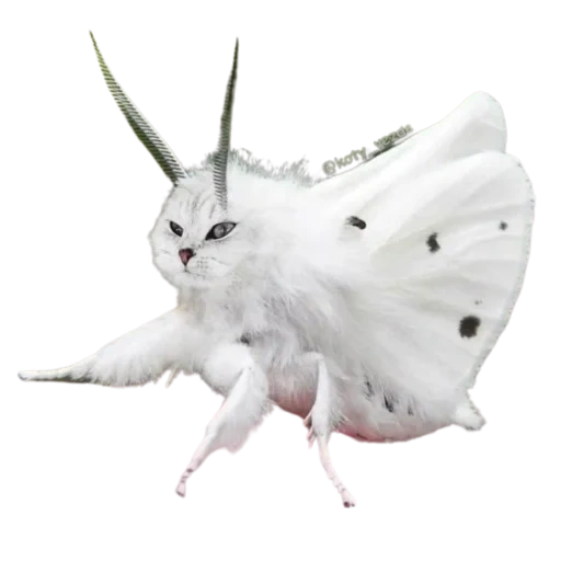 мотыльки, белая пушистая бабочка, венесуэльский пуделевый мотылек тутовый шелкопряд