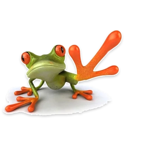 live frog, frog stick, funny frog, white frog, crazy frog