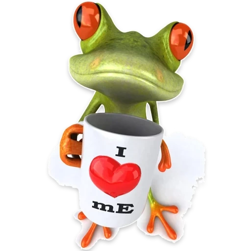 rana, la tazza di rana, rana keroppy, buongiorno rana, buongiorno rana