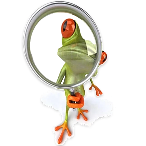 3 d stickers, loupe à grenouille, frog strip, froggy, autocollant grenouille de voiture