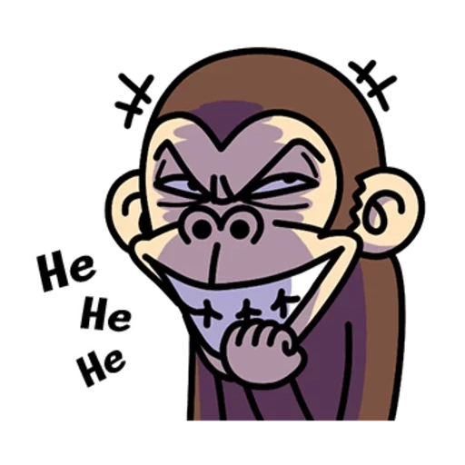 un mono, reír, loca, monos animados, crazy monkey gratis