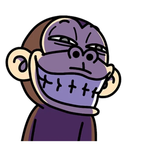 un mono, reír, loca, mono funky, crazy monkey gratis