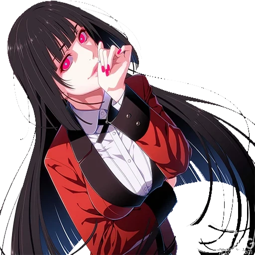 kakegurui, jabam yumko, yumeko jabami, anime kakegurui, verrückte aufregung kakegurui