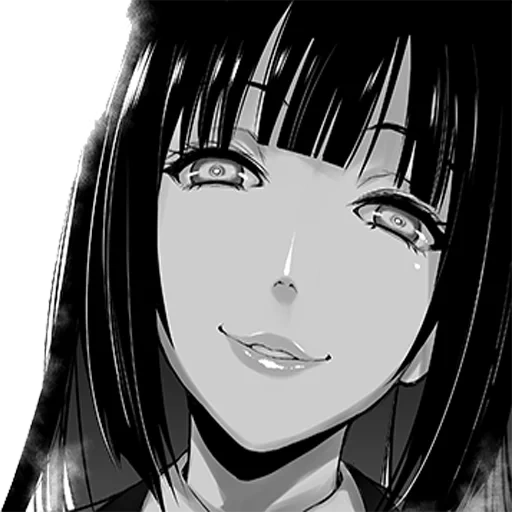 la figura, jabami yumeko, la folle eccitazione di yumiko, l'animazione di yumiko è follemente eccitante, anime folle brivido di jumeko jabami