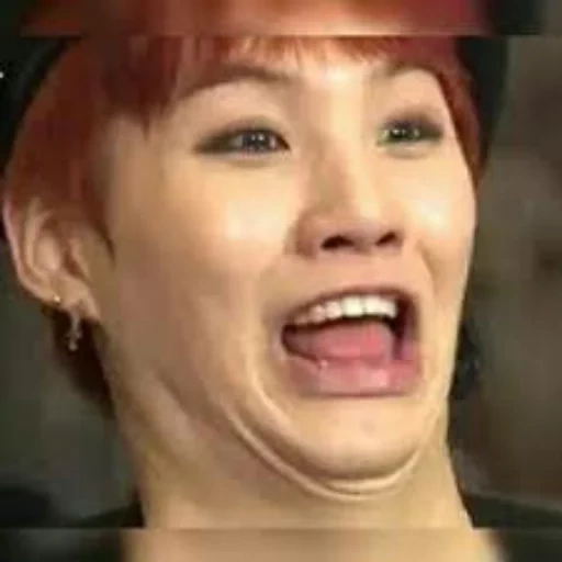 bts suga, bcc funny, bangtan boys, funny faces of bts shuga