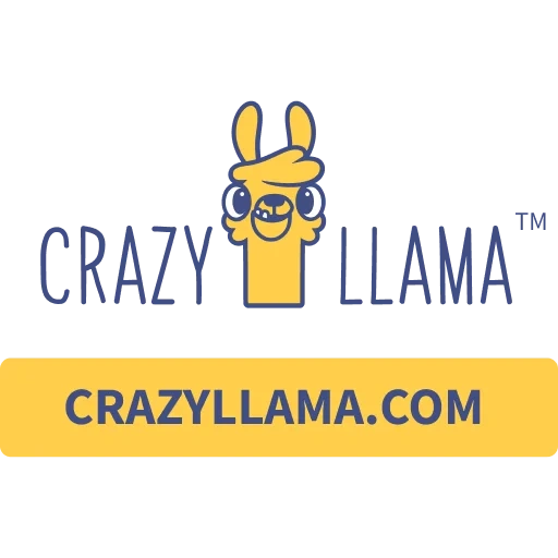 logo, qr code, lama logo, but the drama of the lama, banana chips logo