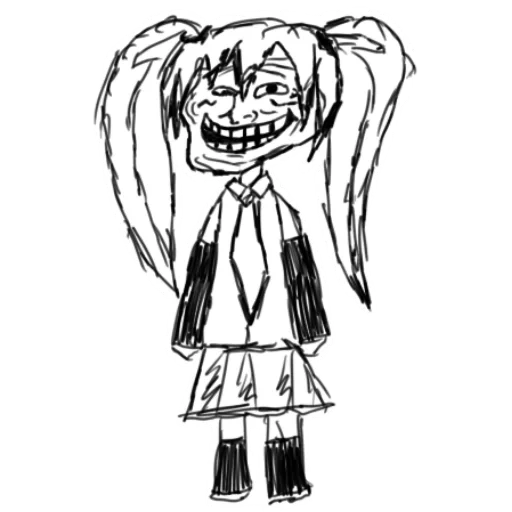 picture, miku chan, anime drawing, srows of anime, anime with a pencil