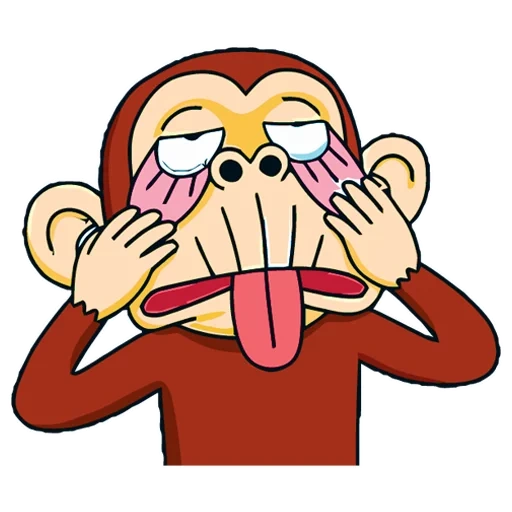 singe, singe, monkey 2d, le singe animé, crazy monkey gratuit