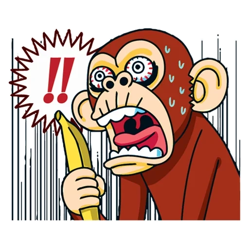 singe, singe, crazy, le singe animé, crazy monkey gratuit