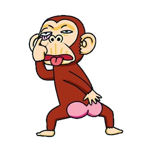 mono, mono, mono animado, monos animados, crazy monkey gratis