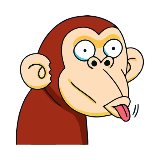 monkey, monyet, gila sekali, animasi monyet, kera gila gratis