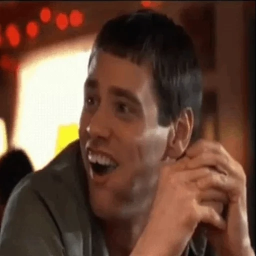 jim carrey, focus camera, dumb is more dumb, jim carrey gif, jim carrey popcorn gif