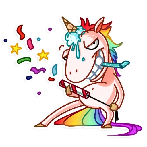 pony, un unicorno, un unicorno, adorabile unicorno, unicorno unicorno