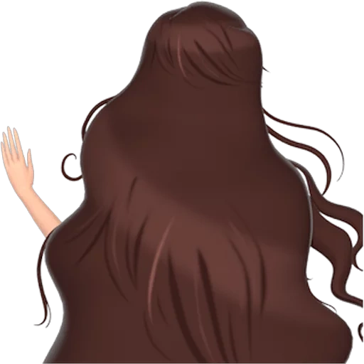 cabelo, cabelo de anime, vetor de cabelo, clipe de cabelo, animação de cabelo feminino mga