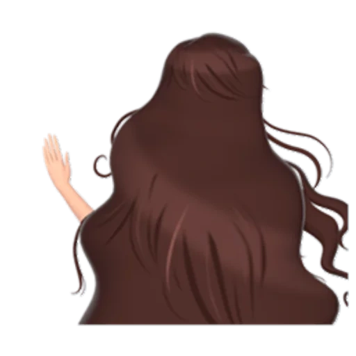 cheveux, vecteur de cheveux, cheveux longs, pince à cheveux, le livre de maria sharonina