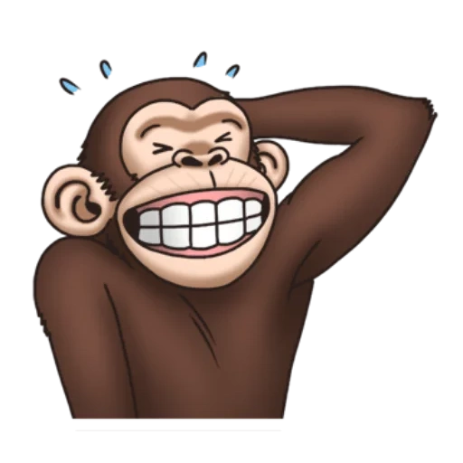 обезьяна, сумасшедшая, funky monkey, обезьянка ватсапа, сумасшедшая обезьяна бесплатно