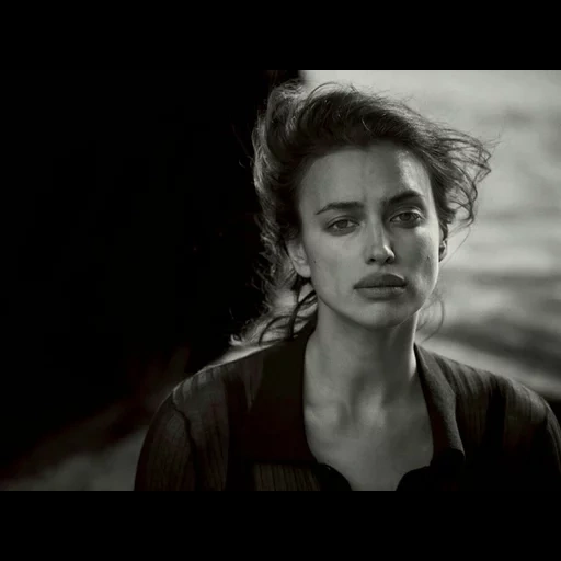 la ragazza, irina shayk, peter lindbergh, fotografo peter lindbergh, fotografia di peter lindbergh