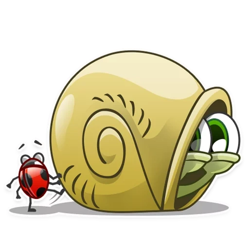 snail, evil snail, mr snail, cartoon snail