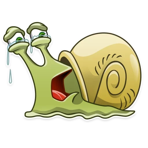 schnecke, böse schnecke, cartoon schnecke, snail illustration