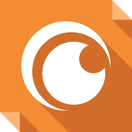 logo, tanda, crunchyroll, pictogram, desain aplikasi