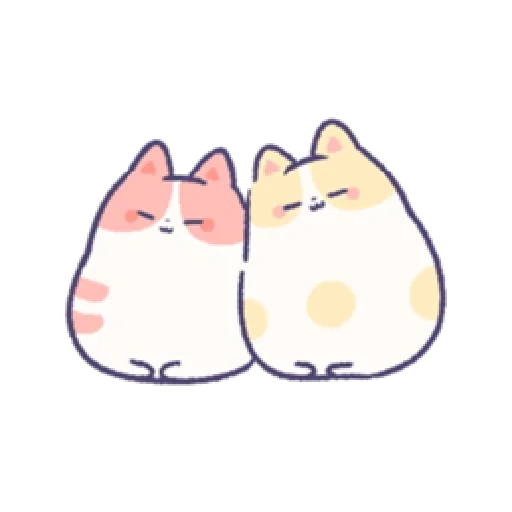 kote, gato, gatos, gato emoji, dibujos de kawaii