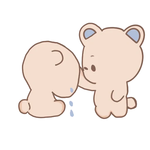 cute drawings, the animals are cute, milk mocha bear, bear is sweet, cute kawaii drawings