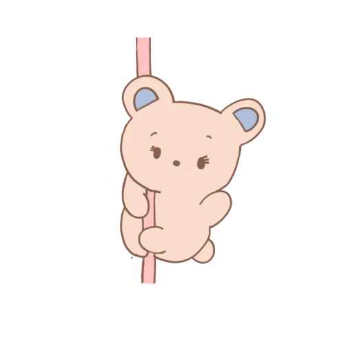 caro orso, disegni di kawaii, un piccolo orso, disegni adorabili, disegni carini polmoni
