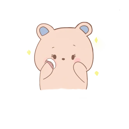 蜜 menggambar, gambar kawaii, milk mocha bear, gambar kawaii yang lucu