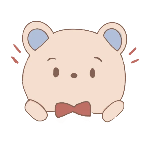 imut, clipart, beruang lucu, gambarnya lucu, milk mocha bear