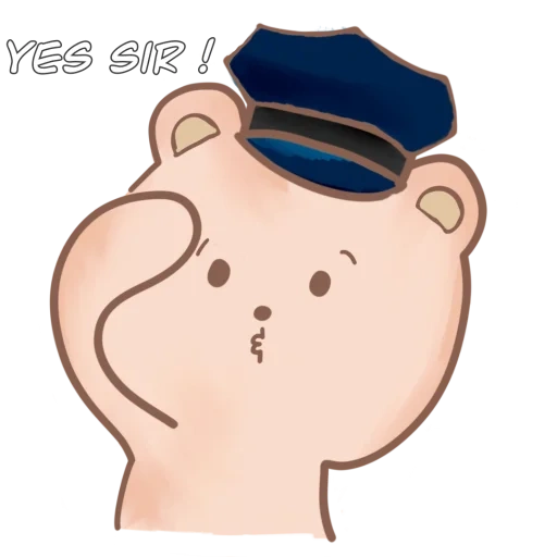 sailor, a toy, clipart face, police officer