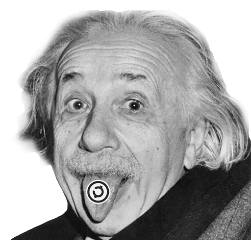 text, albert einstein, einstein's theory, albert einstein language, einstein stuck in his tongue