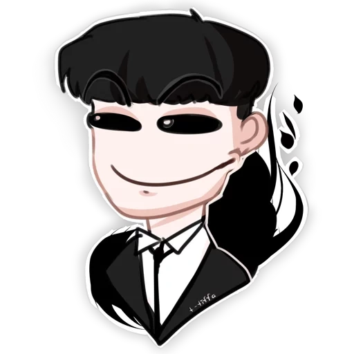 anime, humano, desenhos de anime, avatar picrew, jojo chibi preto branco