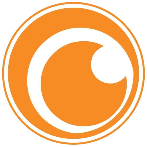 texte, crunchyroll, conception d'icônes, crunchyroll logo, le logo crunchyroll est vieux