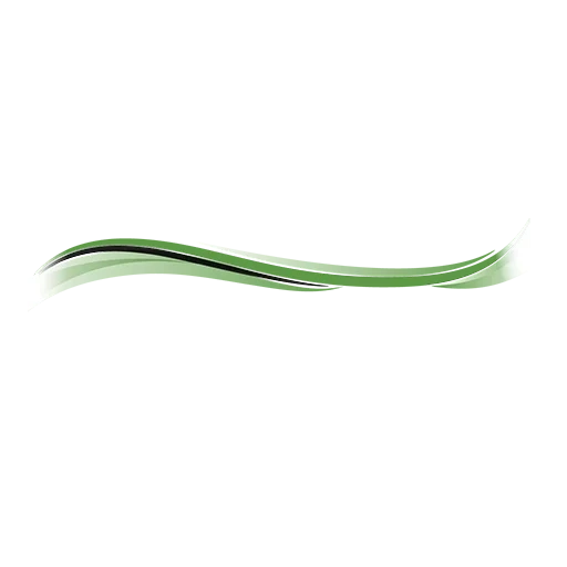 green line, beautiful lines, wavy line, a wave of a white background, von wavy lines