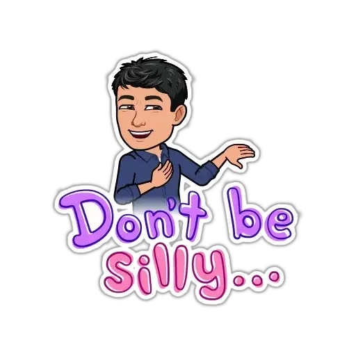 be a, orang, buku pelajaran, bitmoji guy, dua lipa physical