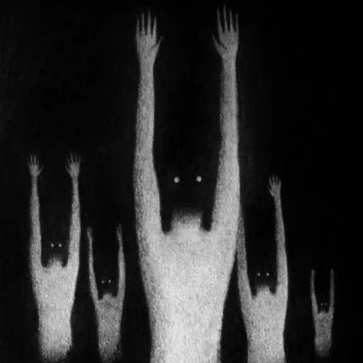 humain, ténèbres, image schizo, schizophrénie de l'ombre, affiche de la haine 1995