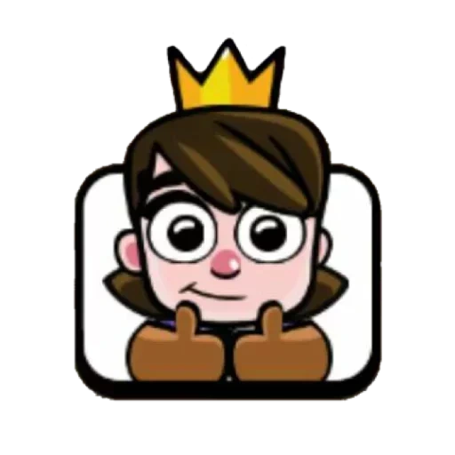 scontro reale, clash royale emotes, clash royale emoji princess