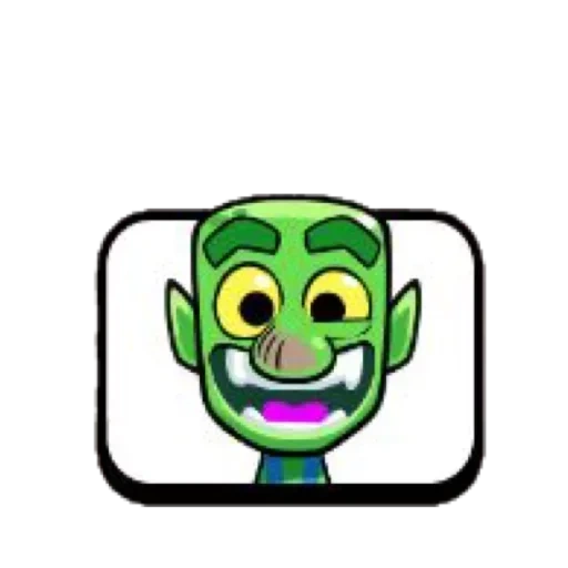 clash royale, ausdruck horn klavier, clash royale emotes, ausdruck horn dreieck goblins, emotionaler konflikt royal goblin