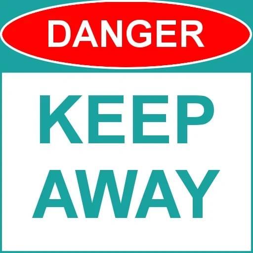 danger, aid danger, danger keep out, mantener el signo, peligroso para mantener la marca cerrada