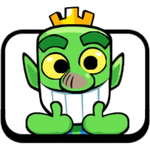 clash royale, ausdruck horn klavier, emoticons im konflikt royal, clash royale emotes, emoticon kobold trompete hose flügel