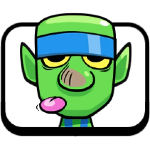 clash royale, conflito de expressão real, clash royale emotes, buzina de expressão triangular, emocionalmente conflitante duende real