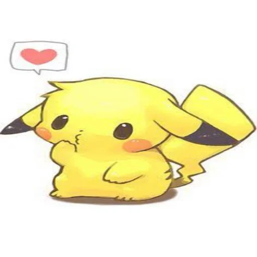 pikachu, pikachu sryzovka, pikachu adalah gambar yang lucu, sketsa pikachu lucu, gambar membuat sketsa picacho