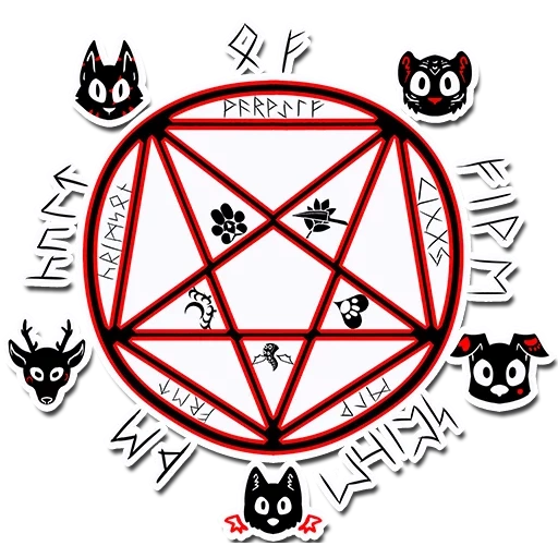 пентаграмма, пентаграмма сатаны, кровавая пентаграмма, сатана пентаграмма 666, элифас леви дьявол пентаграмма