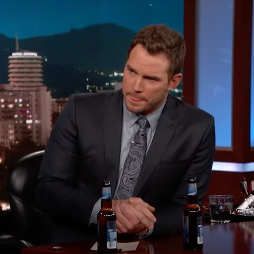 pratt, kimmel, chris pratt, jimmy kimmel, muvi 43 chris pratt