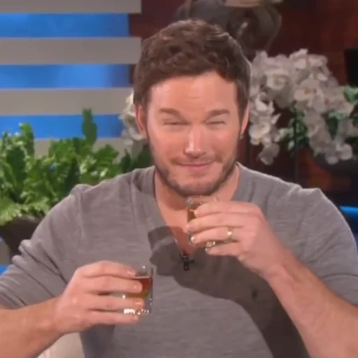 mensch, der männliche, chris pratt, animation einer person, gifs actors weekend