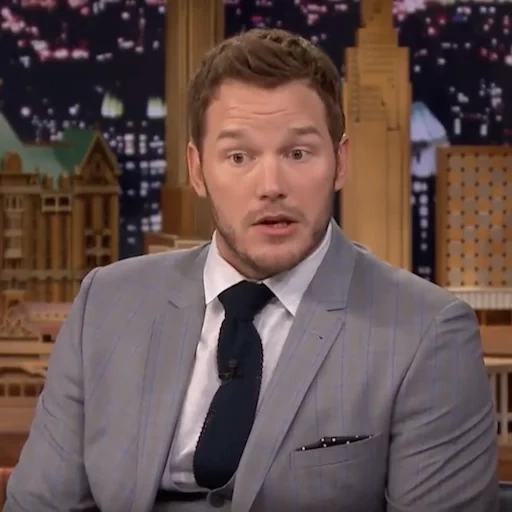 time, gifer, chris pratt, graham show chris pratt